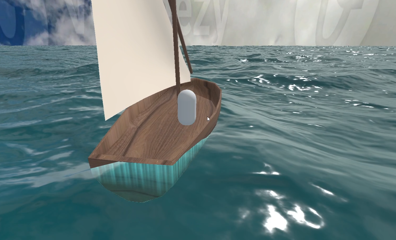Ocean and Boat Sim